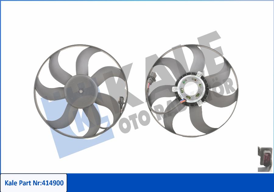 KALE OTO RADYATÖR 414900 - Ventilators, Motora dzesēšanas sistēma www.autospares.lv