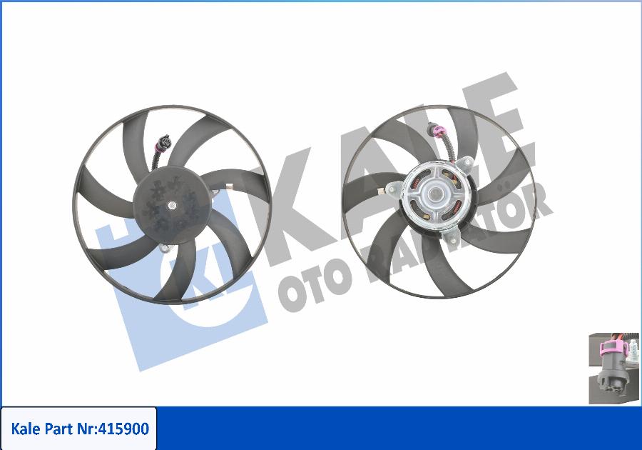 KALE OTO RADYATÖR 415900 - Ventilators, Motora dzesēšanas sistēma autospares.lv