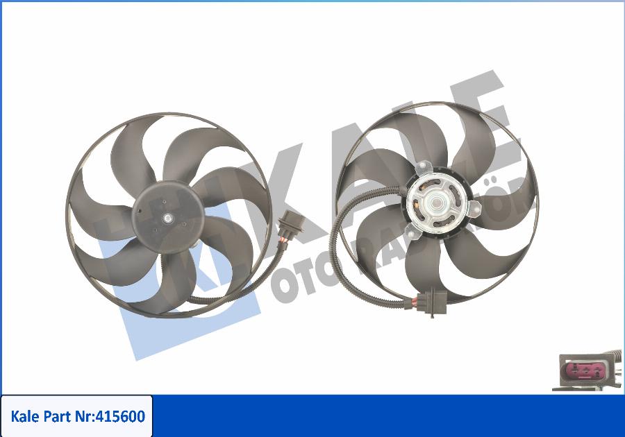 KALE OTO RADYATÖR 415600 - Ventilators, Motora dzesēšanas sistēma www.autospares.lv