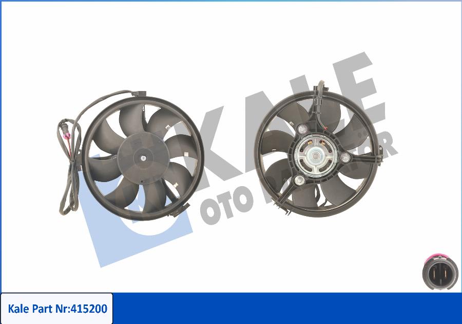 KALE OTO RADYATÖR 415200 - Ventilators, Motora dzesēšanas sistēma autospares.lv