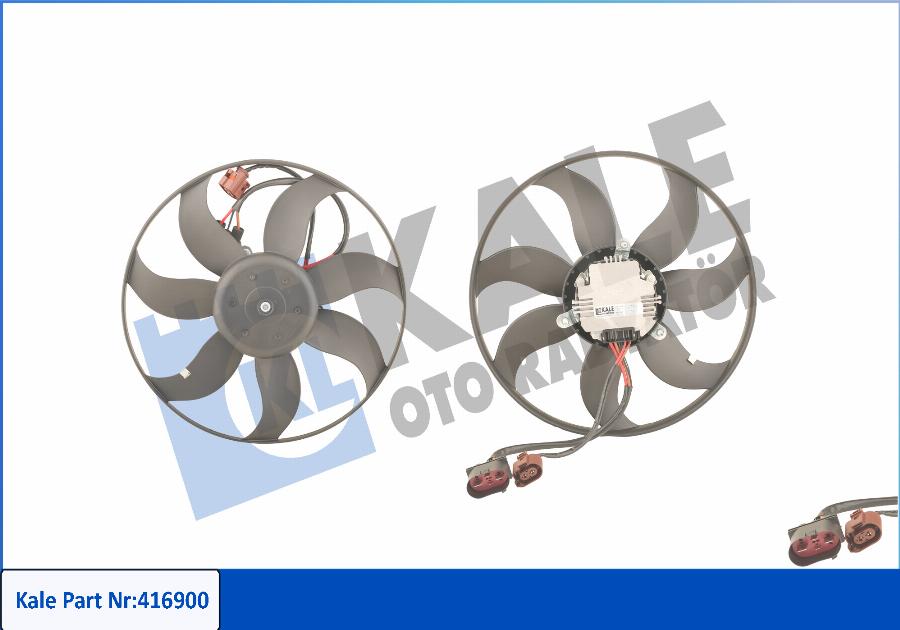 KALE OTO RADYATÖR 416900 - Ventilators, Motora dzesēšanas sistēma www.autospares.lv