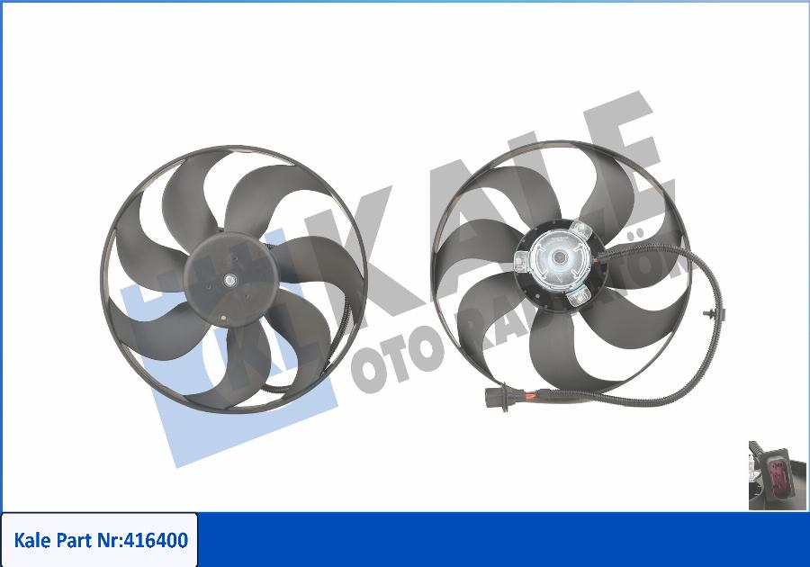 KALE OTO RADYATÖR 416400 - Ventilators, Motora dzesēšanas sistēma www.autospares.lv