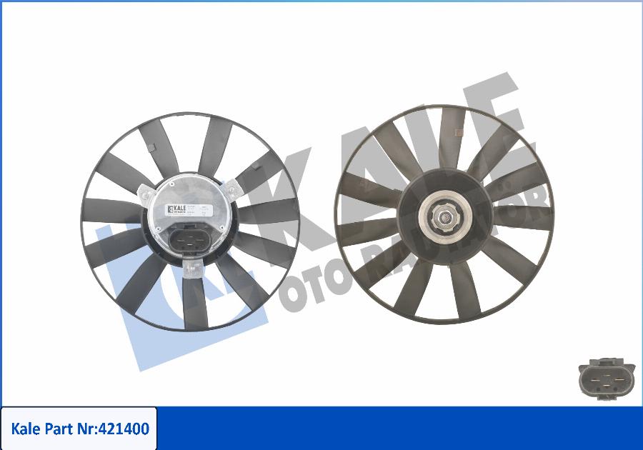 KALE OTO RADYATÖR 421400 - Ventilators, Motora dzesēšanas sistēma autospares.lv