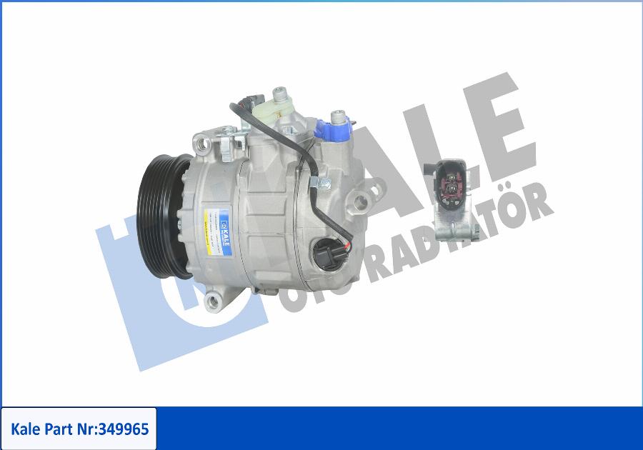 KALE OTO RADYATÖR 349965 - Compressor, air conditioning www.autospares.lv