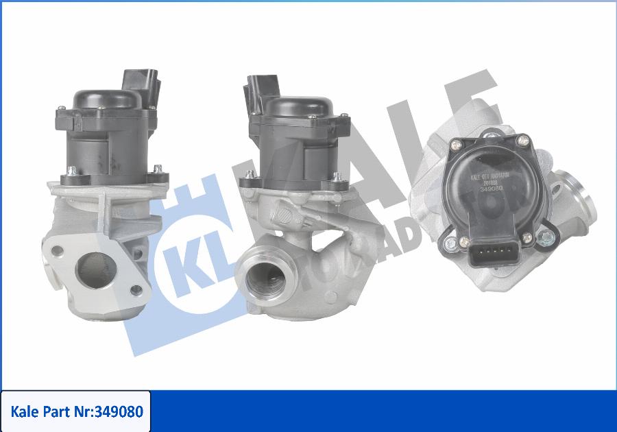 KALE OTO RADYATÖR 349080 - Izpl. gāzu recirkulācijas vārsts www.autospares.lv