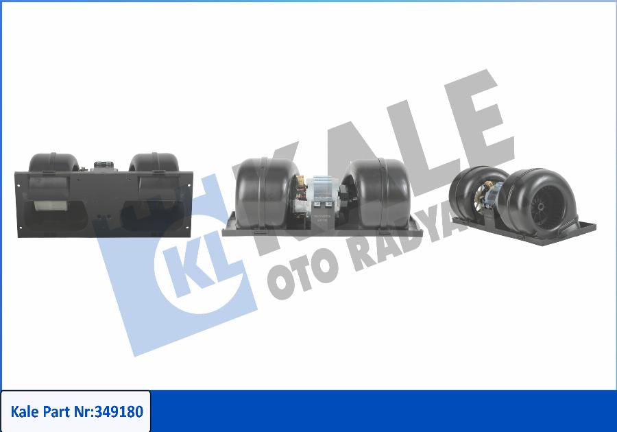 KALE OTO RADYATÖR 349180 - Salona ventilators www.autospares.lv