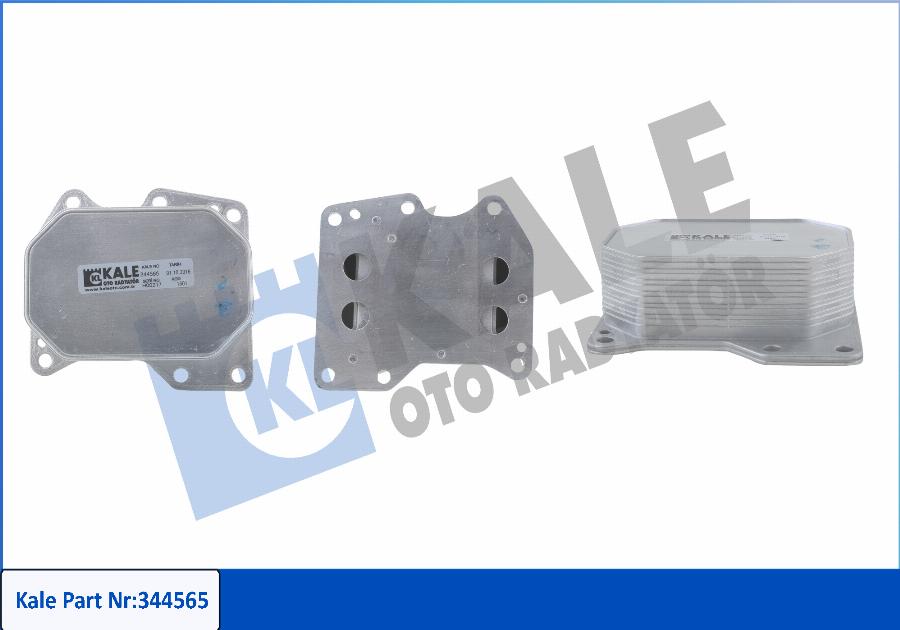 KALE OTO RADYATÖR 344565 - Eļļas radiators, Motoreļļa www.autospares.lv