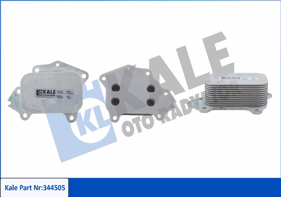 KALE OTO RADYATÖR 344505 - Eļļas radiators, Motoreļļa autospares.lv