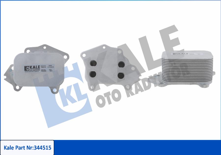 KALE OTO RADYATÖR 344515 - Eļļas radiators, Motoreļļa autospares.lv