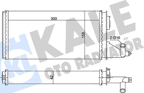 KALE OTO RADYATÖR 347095 - Siltummainis, Salona apsilde www.autospares.lv