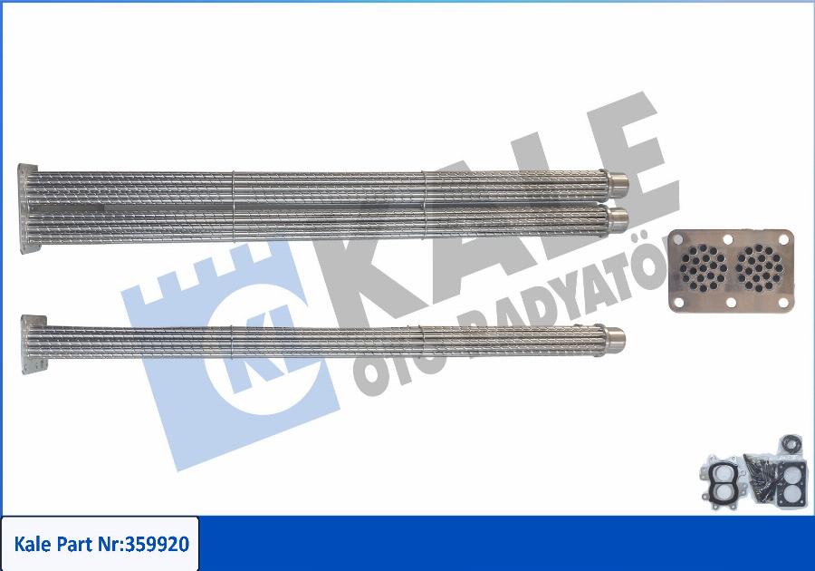 KALE OTO RADYATÖR 359920 - Radiators, Izplūdes gāzu recirkulācija www.autospares.lv