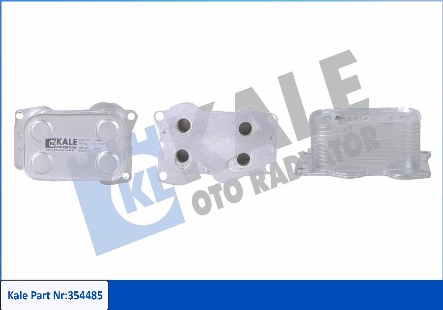 KALE OTO RADYATÖR 354485 - Eļļas radiators, Motoreļļa autospares.lv