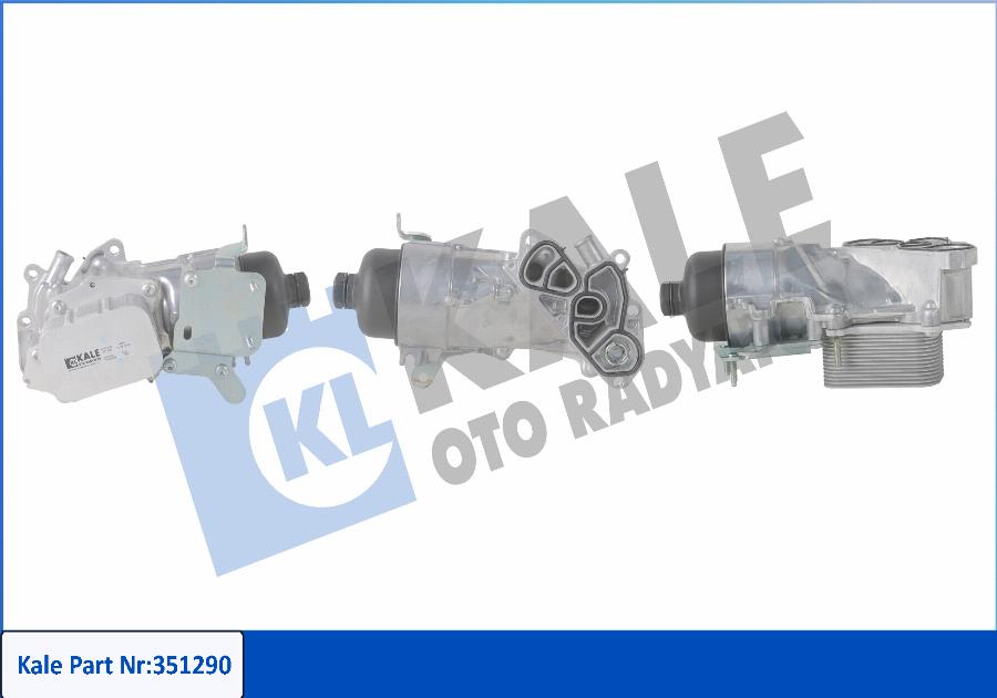 KALE OTO RADYATÖR 351290 - Eļļas radiators, Motoreļļa www.autospares.lv