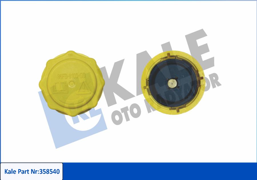 KALE OTO RADYATÖR 358540 - Vāciņš, Dzesēšanas šķidruma rezervuārs www.autospares.lv