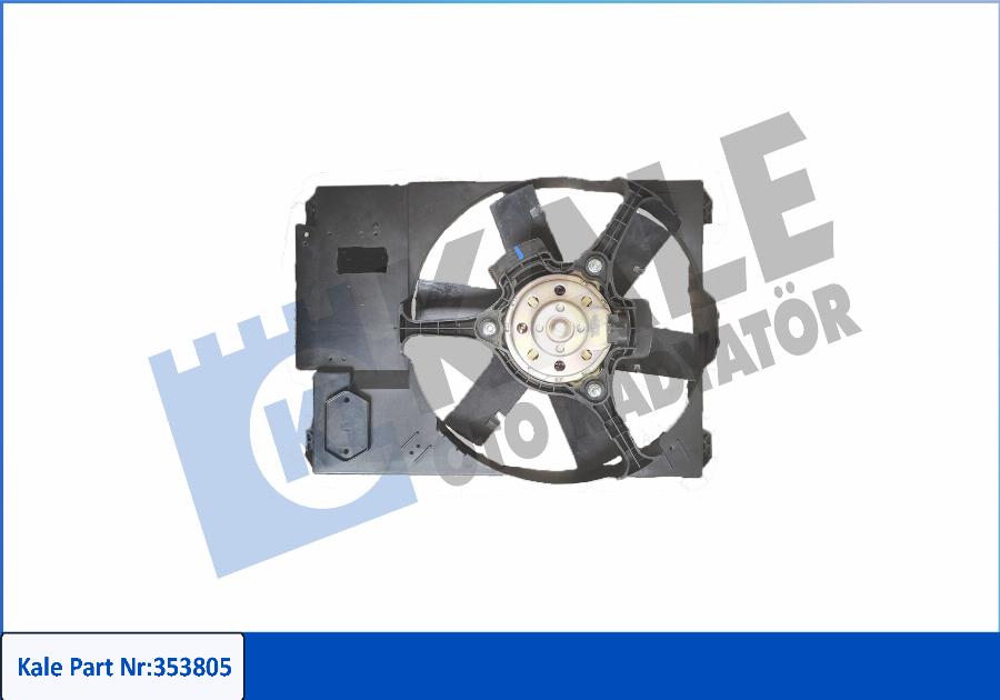 KALE OTO RADYATÖR 353805 - Fan, radiator www.autospares.lv