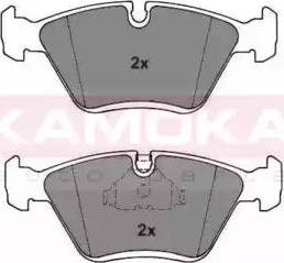 Kamoka JQ1011906 - Тормозные колодки, дисковые, комплект www.autospares.lv