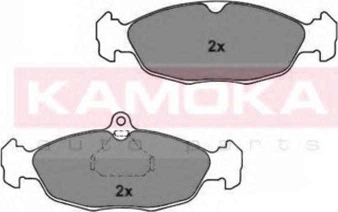 Kamoka 1011464 - Bremžu uzliku kompl., Disku bremzes www.autospares.lv