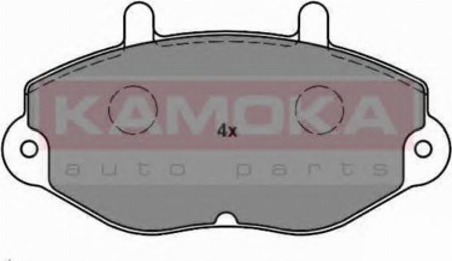 Kamoka 1011402 - Bremžu uzliku kompl., Disku bremzes www.autospares.lv