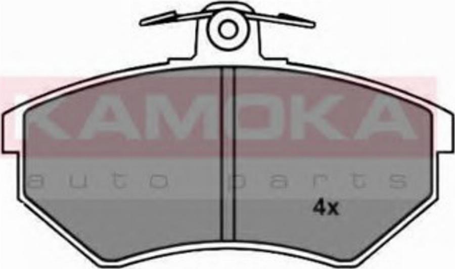 Kamoka 1011548 - Brake Pad Set, disc brake www.autospares.lv