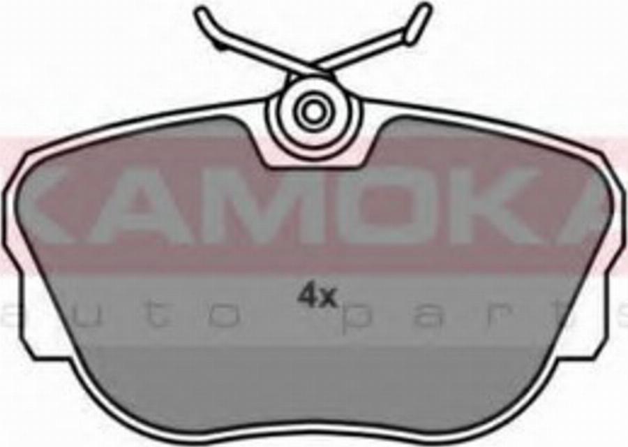 Kamoka 1011338 - Brake Pad Set, disc brake www.autospares.lv