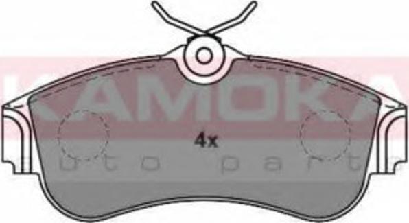 Kamoka 1011208 - Bremžu uzliku kompl., Disku bremzes www.autospares.lv