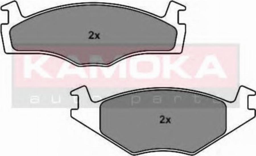 Kamoka 101838BQ - Brake Pad Set, disc brake www.autospares.lv