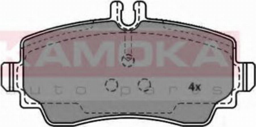 Kamoka 1012714 - Bremžu uzliku kompl., Disku bremzes www.autospares.lv