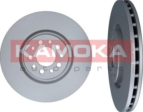 Kamoka 1031057 - Brake Disc www.autospares.lv