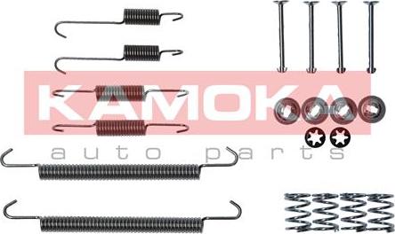 Kamoka 1070032 - Piederumu komplekts, Bremžu loki www.autospares.lv