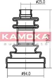 Kamoka 1146506 - Putekļusargs, Piedziņas vārpsta www.autospares.lv