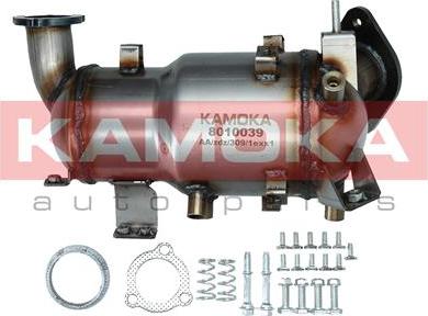 Kamoka 8010039 - Сажевый / частичный фильтр, система выхлопа ОГ www.autospares.lv