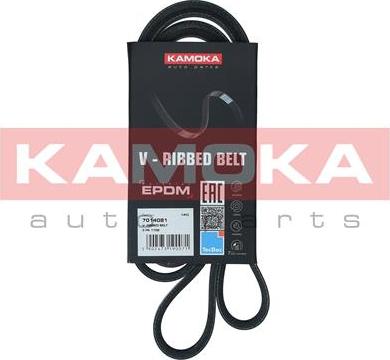 Kamoka 7014081 - Поликлиновой ремень www.autospares.lv