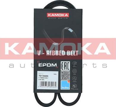 Kamoka 7014020 - Поликлиновой ремень www.autospares.lv