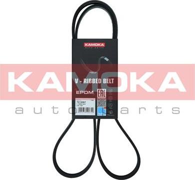 Kamoka 7015067 - V-Ribbed Belt www.autospares.lv