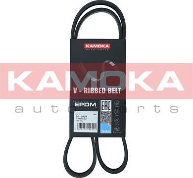 Kamoka 7015034 - Поликлиновой ремень www.autospares.lv