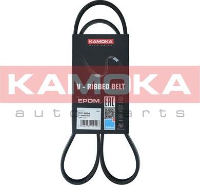 Kamoka 7015036 - Ķīļrievu siksna autospares.lv