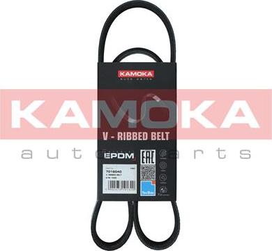 Kamoka 7016040 - Поликлиновой ремень www.autospares.lv