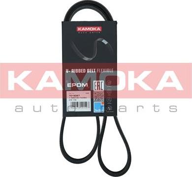 Kamoka 7016067 - Поликлиновой ремень www.autospares.lv