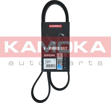 Kamoka 7016083 - Ķīļrievu siksna www.autospares.lv