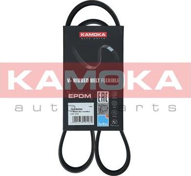 Kamoka 7016034 - Ķīļrievu siksna www.autospares.lv