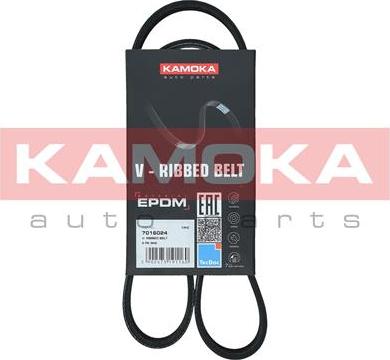 Kamoka 7016024 - Ķīļrievu siksna www.autospares.lv