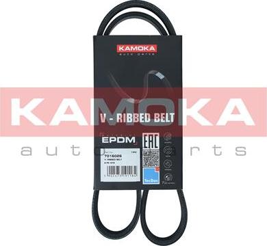 Kamoka 7016026 - V-Ribbed Belt www.autospares.lv