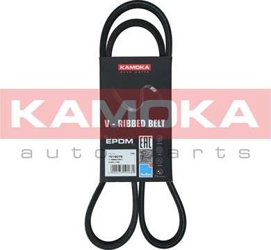 Kamoka 7016076 - Поликлиновой ремень www.autospares.lv