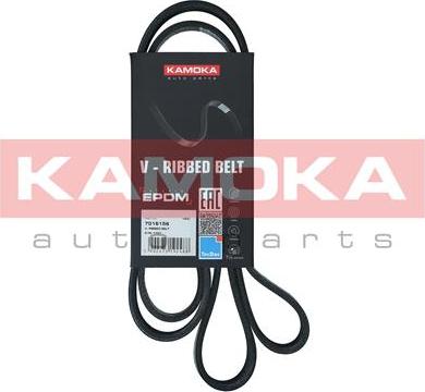 Kamoka 7016156 - V-Ribbed Belt www.autospares.lv