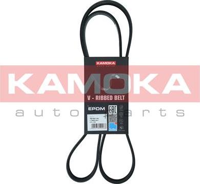 Kamoka 7016114 - Ķīļrievu siksna www.autospares.lv