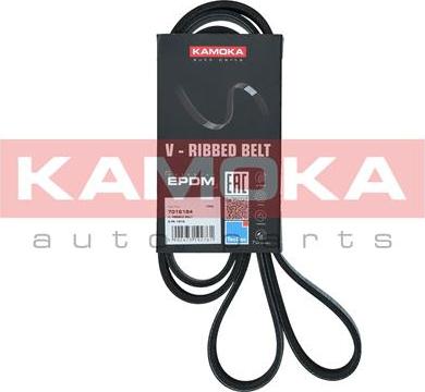 Kamoka 7016184 - V-Ribbed Belt www.autospares.lv