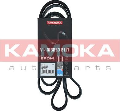 Kamoka 7016183 - Поликлиновой ремень www.autospares.lv