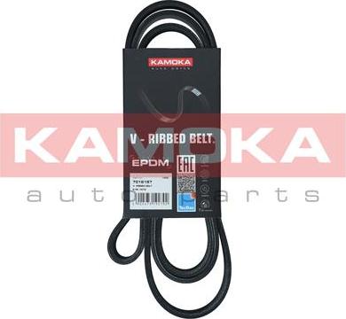 Kamoka 7016187 - Поликлиновой ремень www.autospares.lv