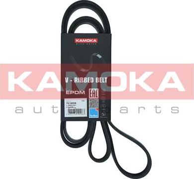 Kamoka 7016206 - Ķīļrievu siksna www.autospares.lv