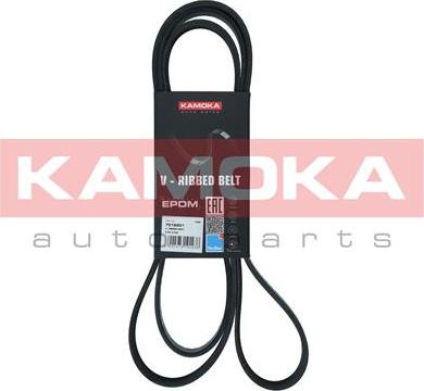 Kamoka 7016201 - Ķīļrievu siksna www.autospares.lv